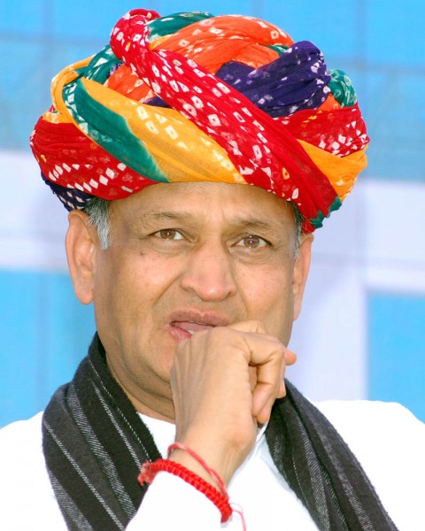 Rajasthan Chief Minister Ashok Gehlot during inauguration of Hal