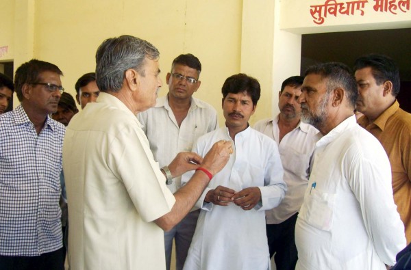 City Council Chairman Sikandar Ali Khilji